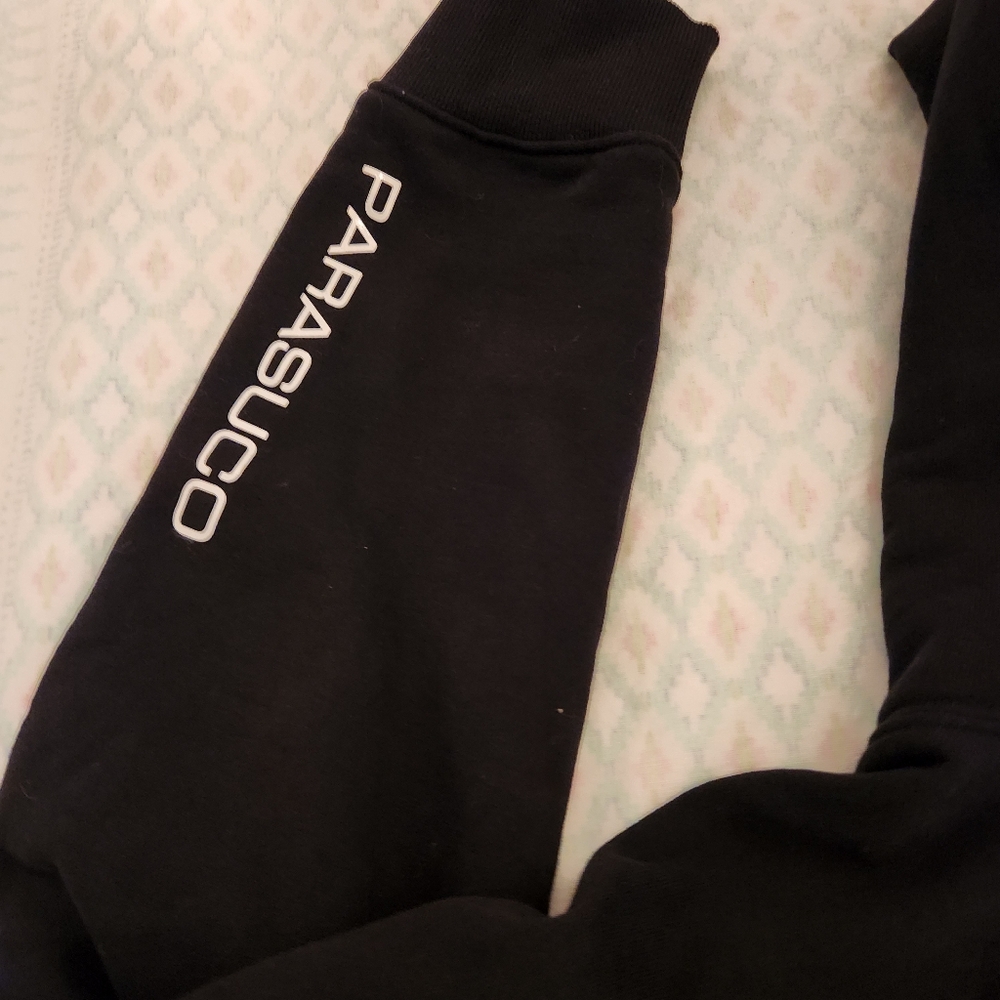 Parasuco Special Edition Warm Black Hoddie Unisex Size Large - Picture 4 of 14